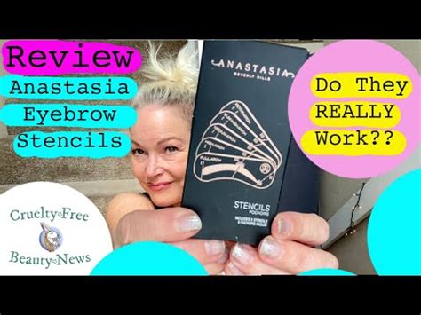 anastasia eyebrow stencil review.